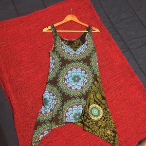 Desigual women asymmetrical dress